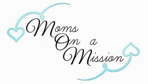 Logo for Moms On a Mission.