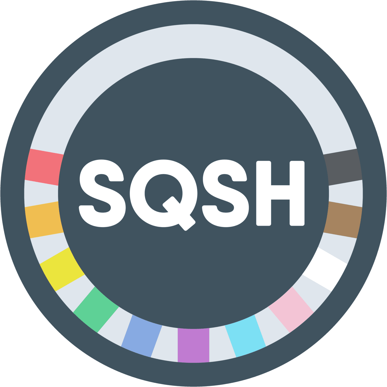 Logo for St. Louis Queer Support & Healing (SQSH) (Formerly St. Louis Queer+ Support Helpline)