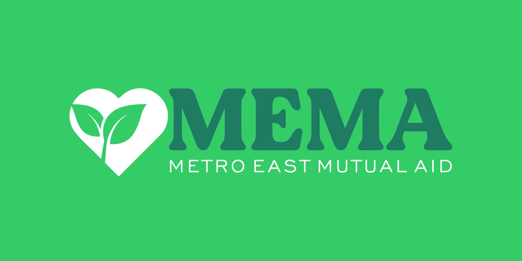 Logo for Metro East Mutual Aid (MEMA)
