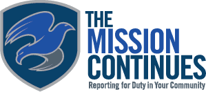 Logo for The Mission Continues